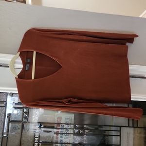 Top - Chicos size 2, rust